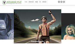 screenshot meiner neuen homepage